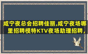 攀枝花夜场招聘